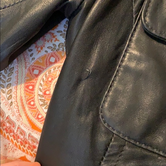 Genuine Leather Coat - Picture 4 of 5